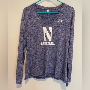 Northwestern University Basketball Long Sleeve Shirt
